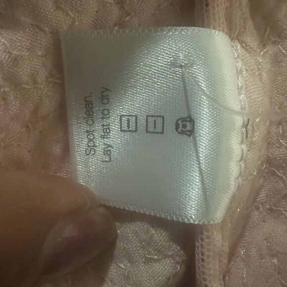 NORMA KAMALI SEQUINED OFF-SHOULDER TOP IN METALLIC ROSE - Picture 11 of 11